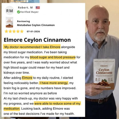 Ceylon Cinnamon 7200mg Equivalent with MCT Oil