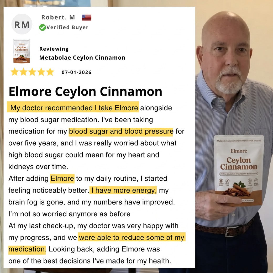 Ceylon Cinnamon 7200mg Equivalent with MCT Oil